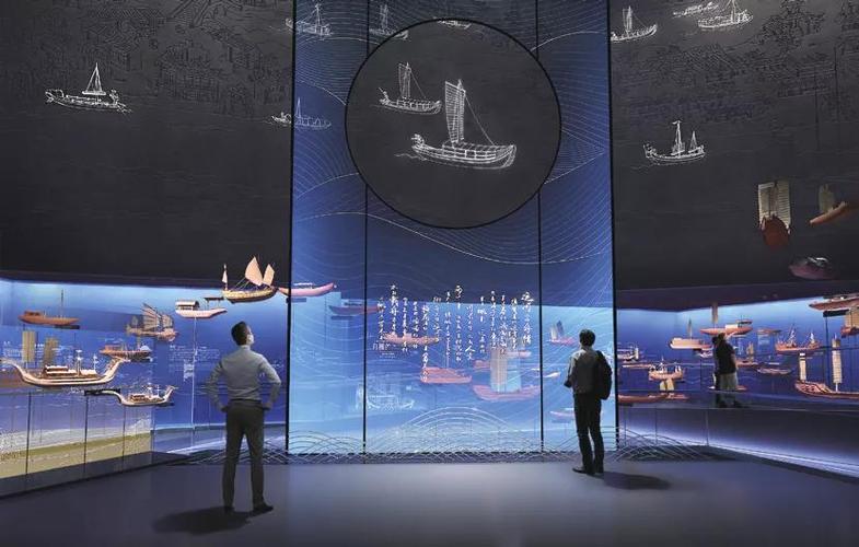 岱庙资讯 文博快讯"河之恋"是中国大运河博物馆的数字化专题展厅,展览